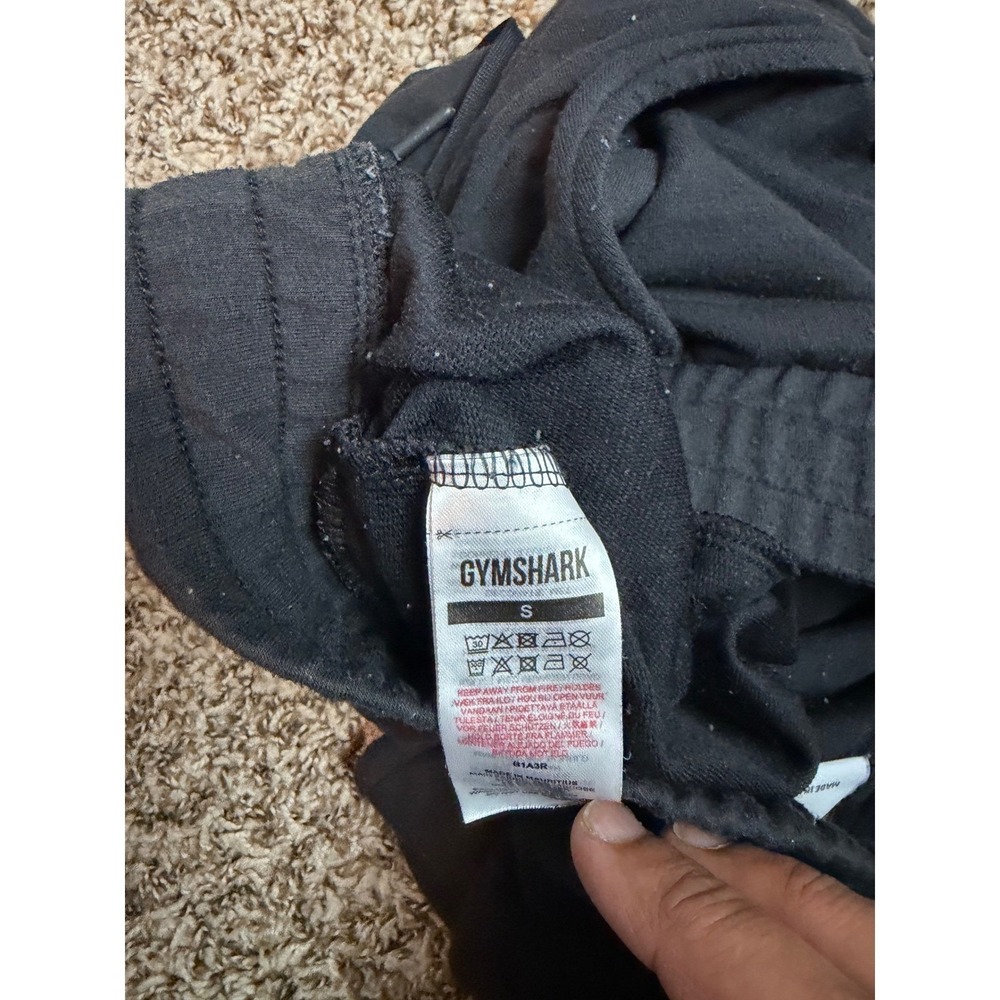 Gymshark Women Black Training Joggers Sweatpants Small B1A3R-BBBB-S-BI1 - Picture 5 of 8